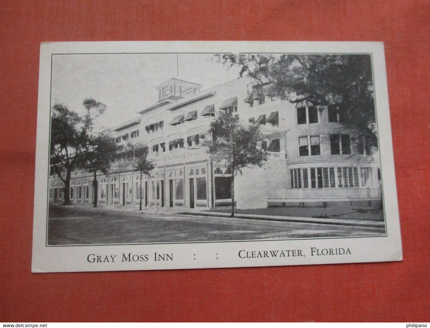 Non Mailable  Advertisement On Back.    Gray Moss Inn.   Clearwater    Florida   Ref  5305 - Clearwater