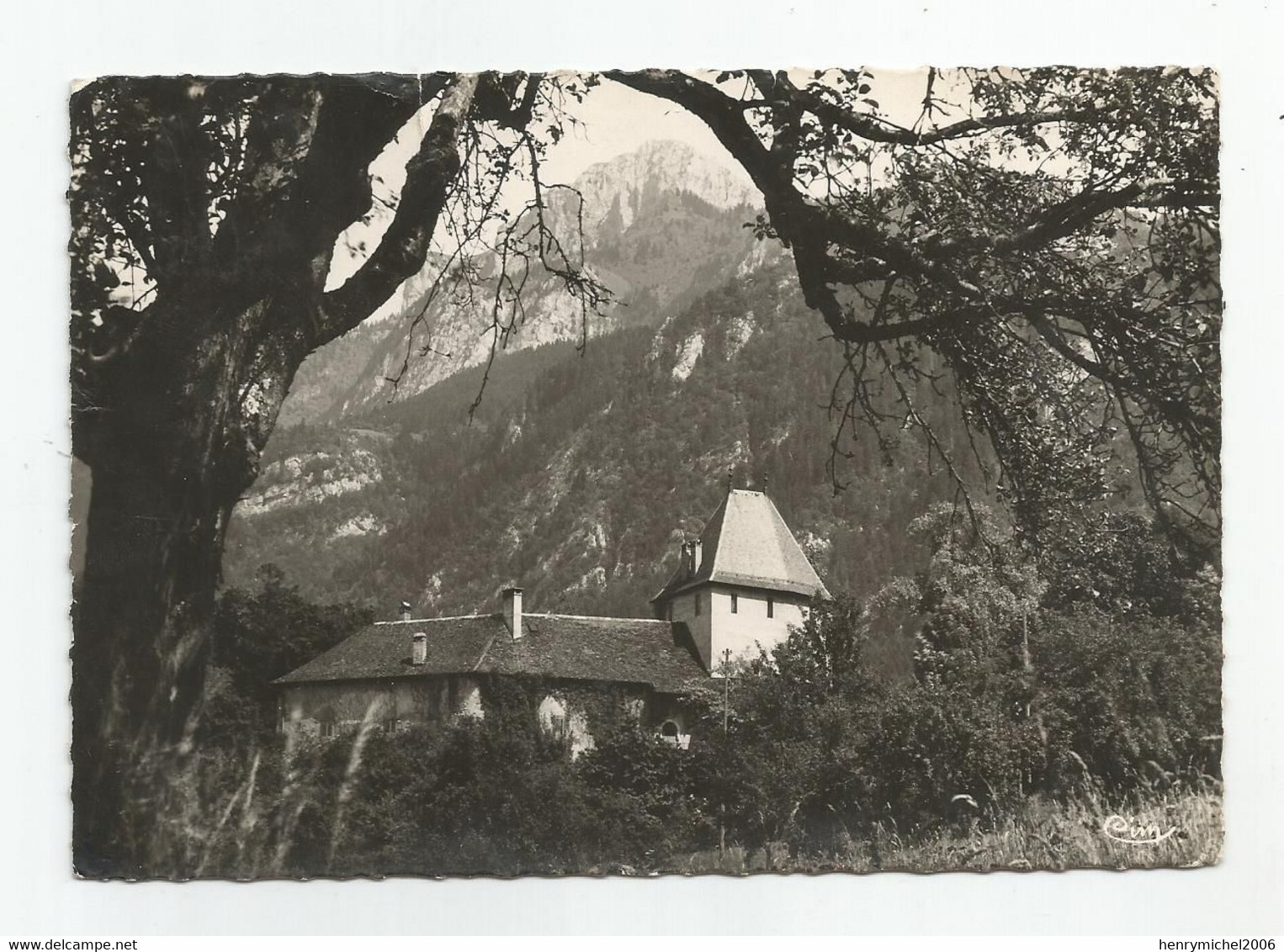 74 Haute Savoie St Pierre De Rumilly Le Chateau D'arcine La Pointe D'andey Cachet 1952 - Sonstige & Ohne Zuordnung