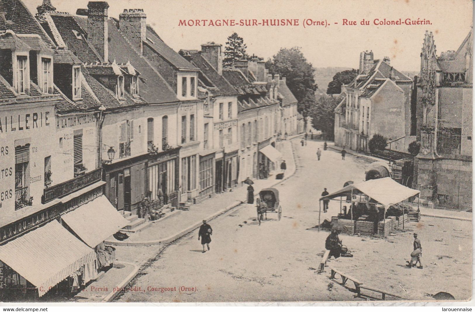 61 - MORTAGNE SUR HUISNE - Rue Du Colonel Guérin - Mortagne Au Perche
