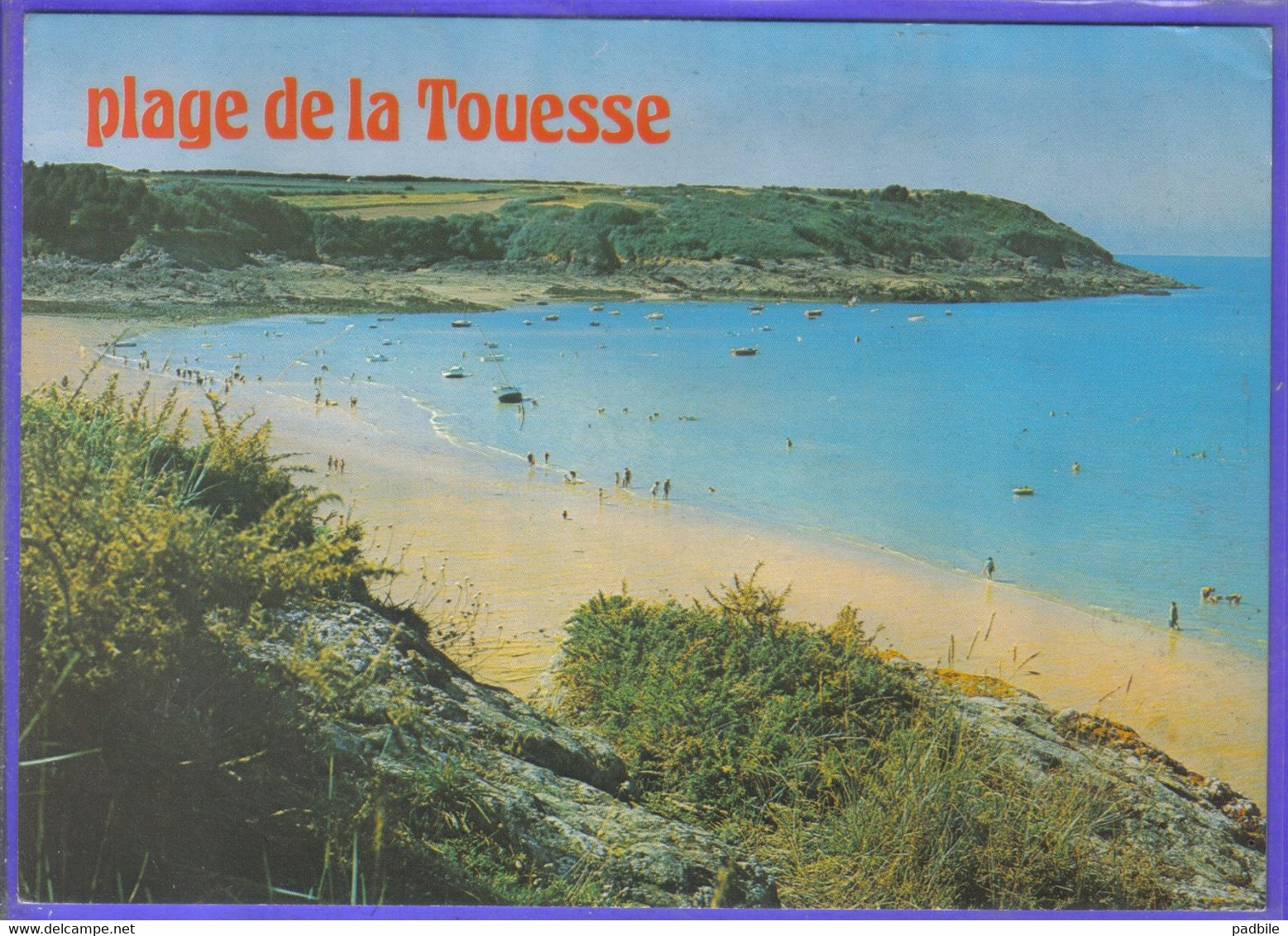 Carte Postale 35. Saint-Coulomb  Plage De La Touesse  Très Beau Plan - Saint-Coulomb