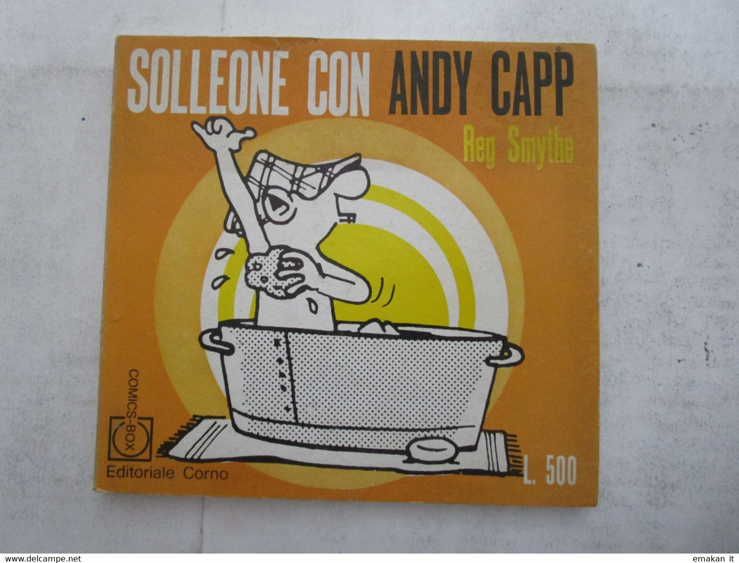 # ANDY CAPP N 7 / 1970 / COMICS BOX / SOLLEONE CON ANDY CAPP - First Editions