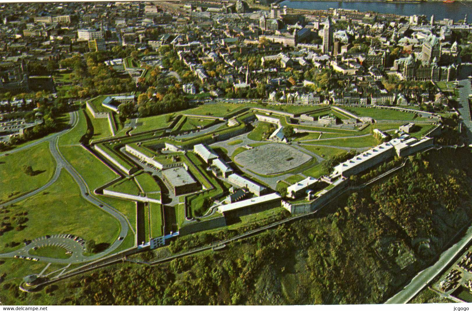 CANADA  Vue Aérienne Du Québec  La  Citadelle - Québec - La Citadelle