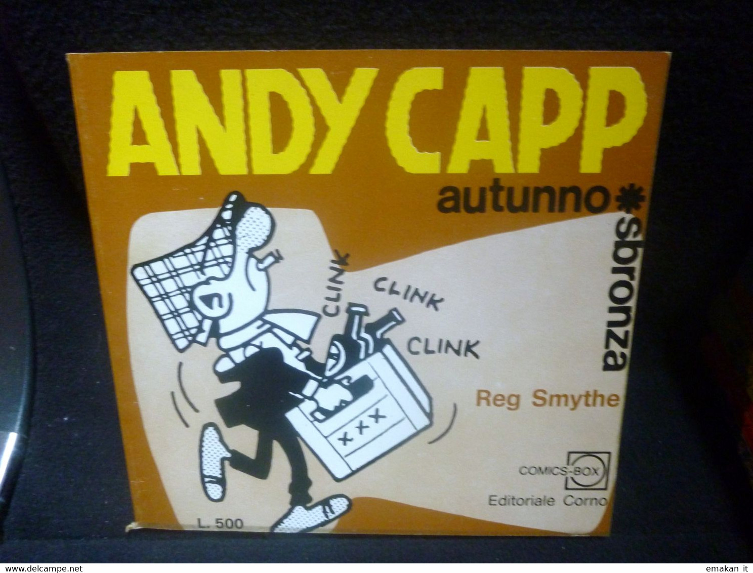 # ANDY CAPP N 12 / 1971 / COMICS BOX / AUTUNNO SBRONZA - Erstauflagen
