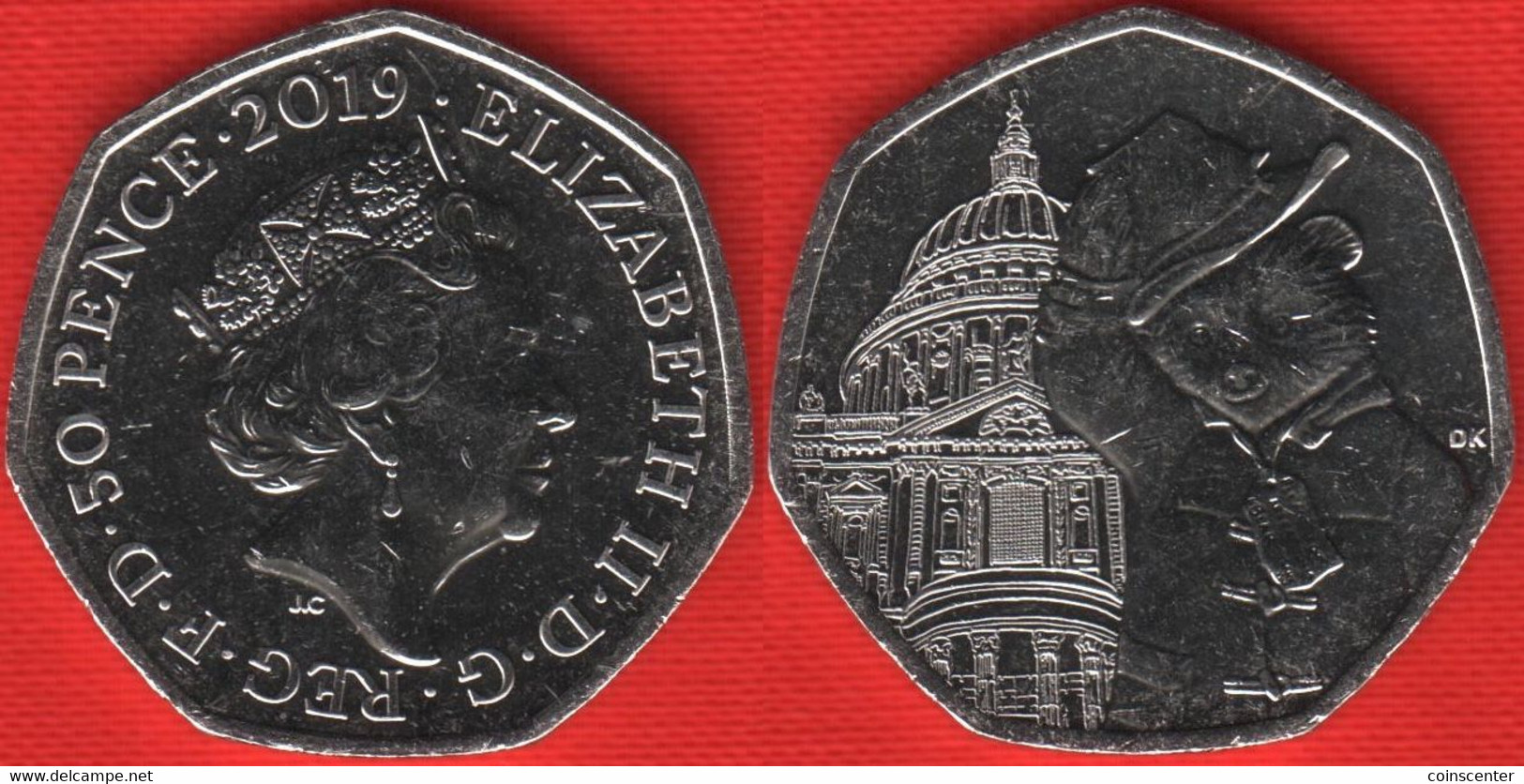 United Kingdom 50 Pence 2019 "Paddington - St. Paul's Cathedral" UNC - 50 Pence