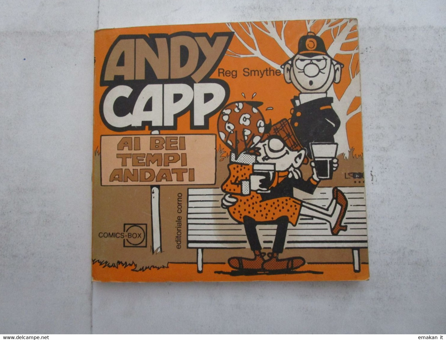 # ANDY CAPP N 35 / 1974 / COMICS BOX / AI BEI TEMPI ANDATI - First Editions