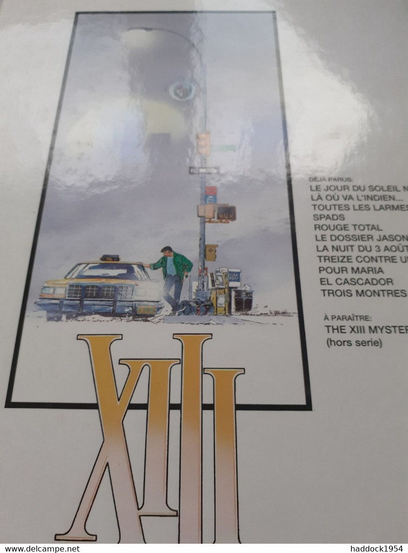 Trois Montres D'argent XIII Tome 11  WILLIAM VANCE JEAN VAN HAMME Dargaud 1995 - XIII