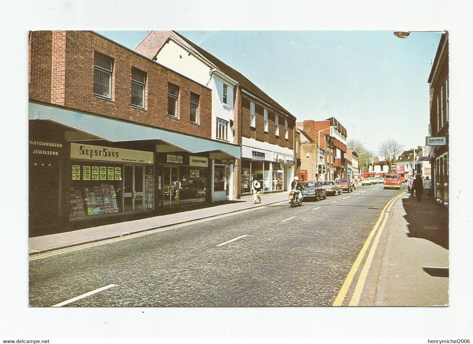 Angleterre England Worcestershire High Street Bromsgrove Jewellers  Super Seve Hughleys  Moto ...1980 - Other & Unclassified