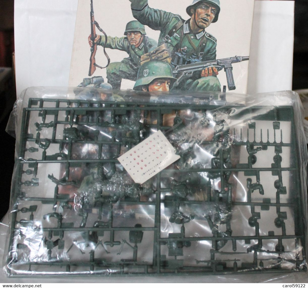 Maquette TAMIYA 1/35 GERMAN ASSAULT TROOPS INFANTRY - Leger