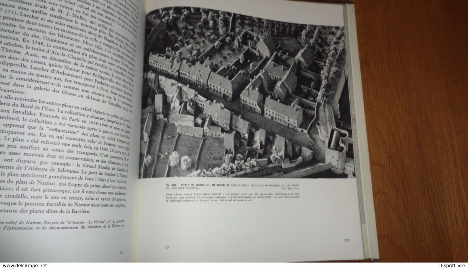 PLANS EN RELIEF DE VILLES BELGES Régionalisme Ville Fortifiée Vauban Charleroi Namur Anvers Ath Bouillon Ypres Nieuport