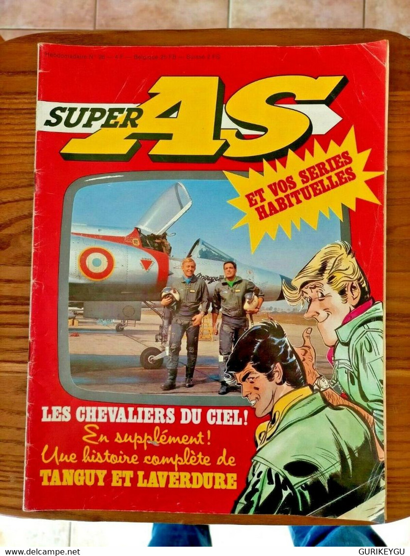 Super AS N° 26 Supplément D'origine  TANGUY Et LAVERDURE Premiere Mission 1979 Julie Wood - Tanguy Et Laverdure