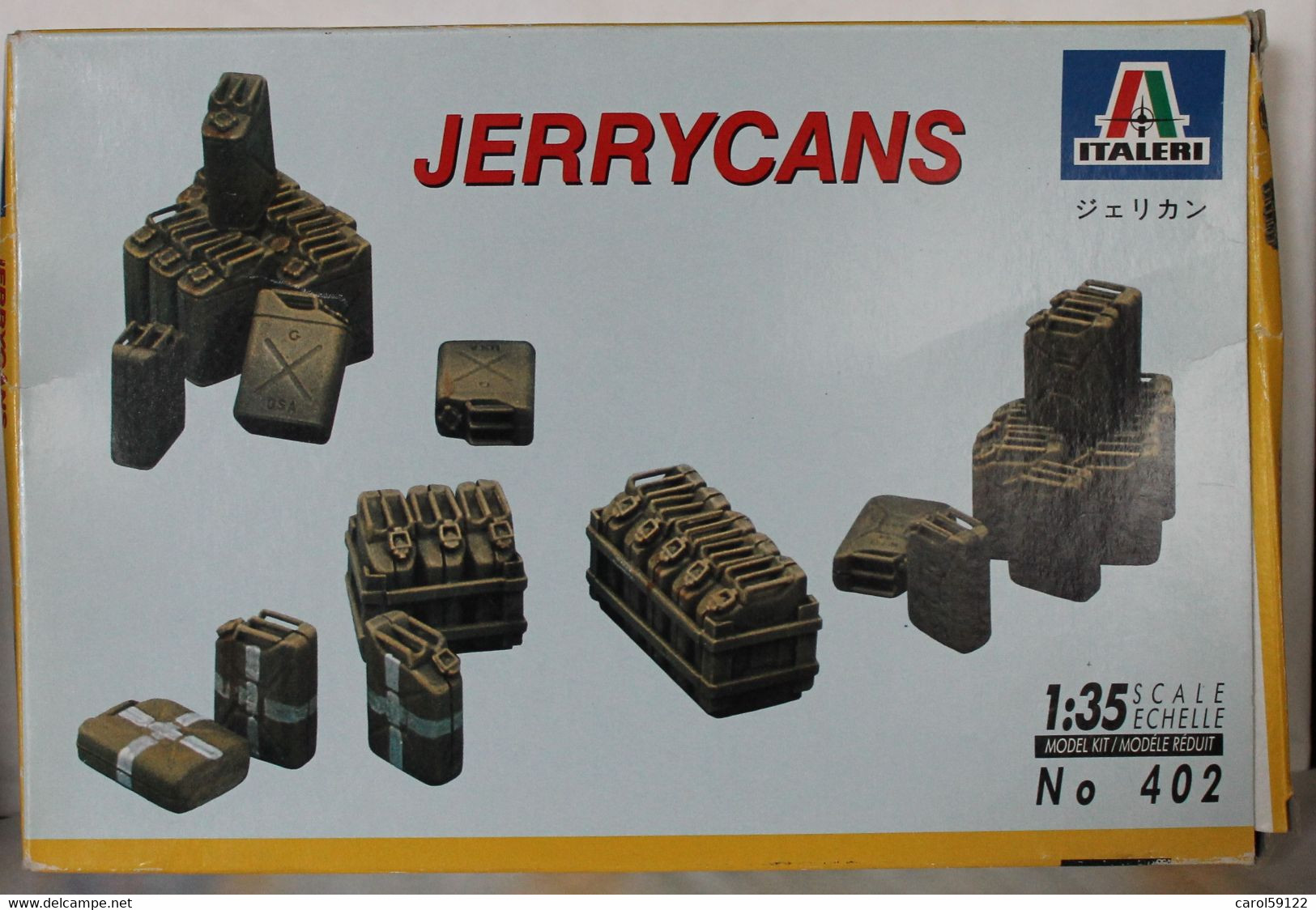 Maquette ITALERI 1/35 JERRYCANS - Army