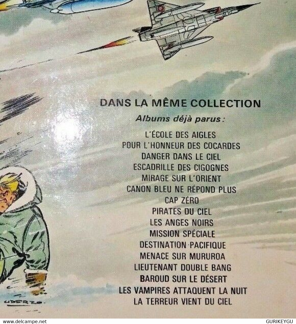 Les Aventures De Tanguy Et Laverdure La Terreur Vient Du Ciel N° T 16  EO  1971 - Tanguy Et Laverdure