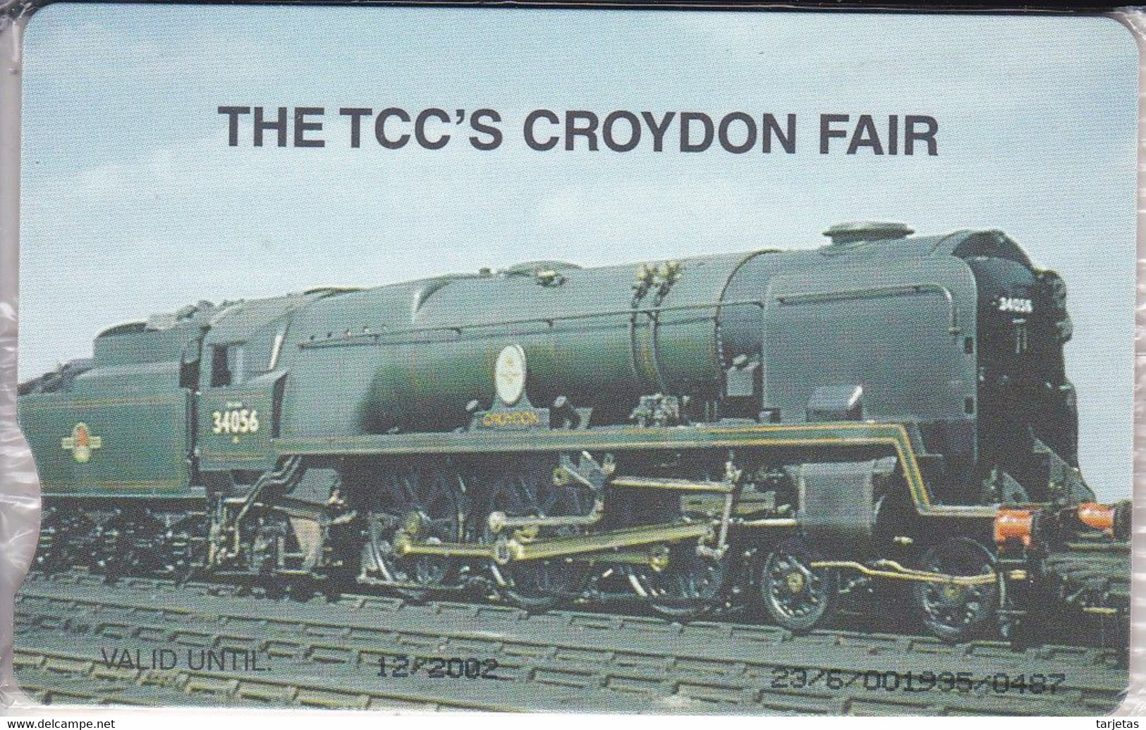 TARJETA DEL REINO UNIDO DE BT DE UN TREN-TRAIN-ZUG (NUEVA-MINT) CROYDON FAIR - BT Promociónales