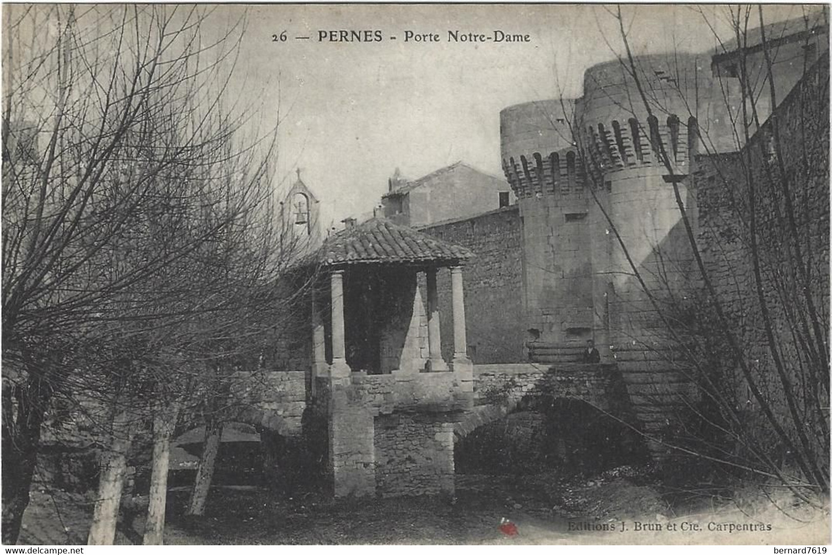 84    Pernes  Les Fontaines  - Porte  Notre Dame - Pernes Les Fontaines