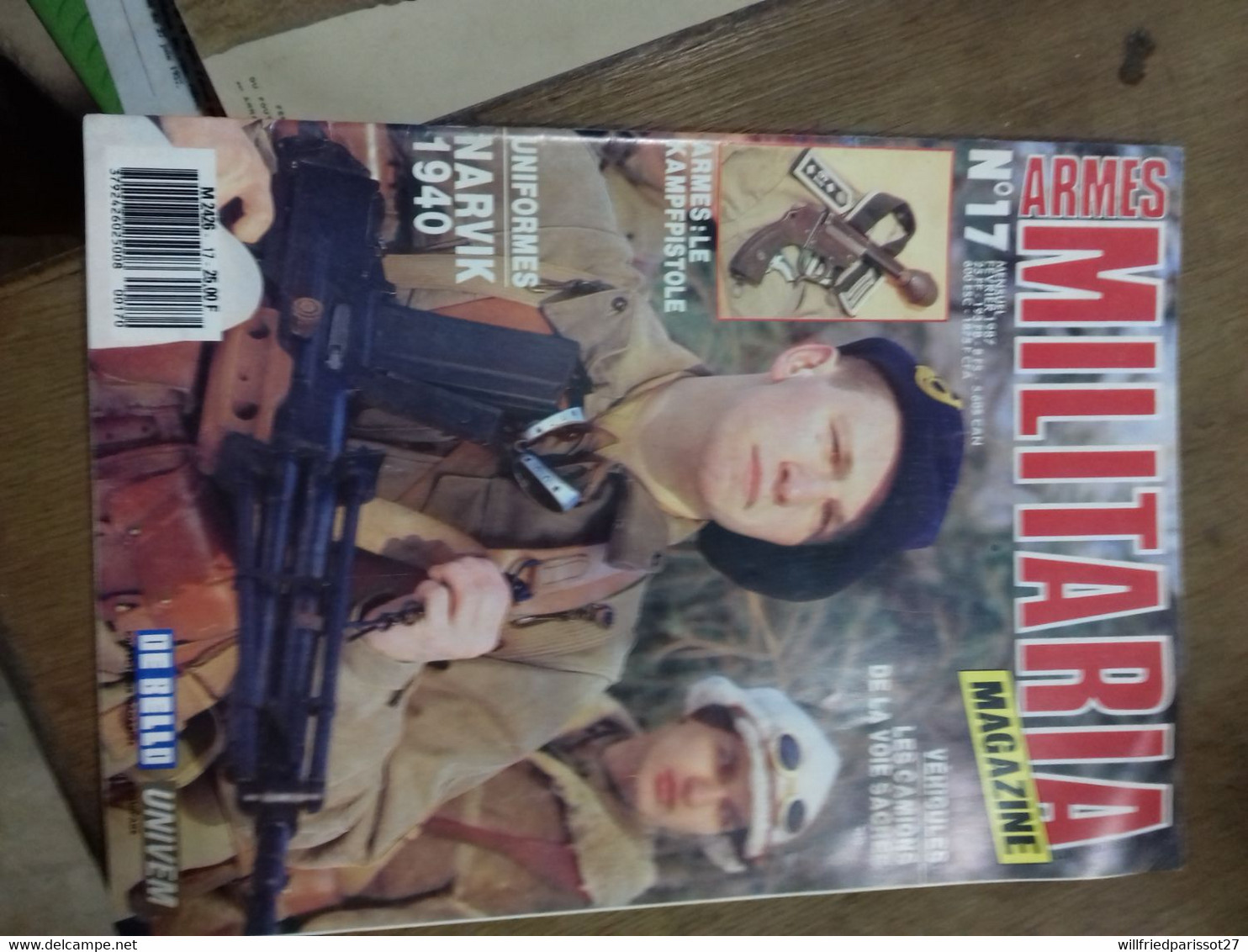 4/  ARMES MILITARIA N°17 MAGAZINE - Weapons