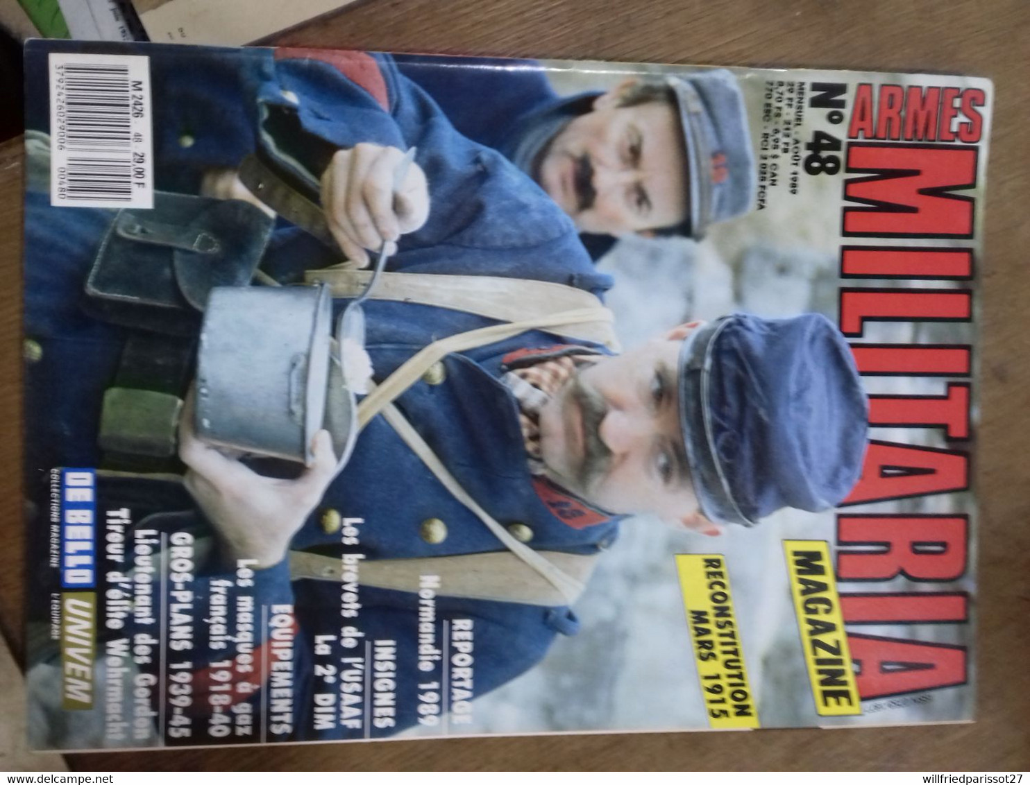 4/  ARMES MILITARIA N° 48 MAGAZINE - Armes