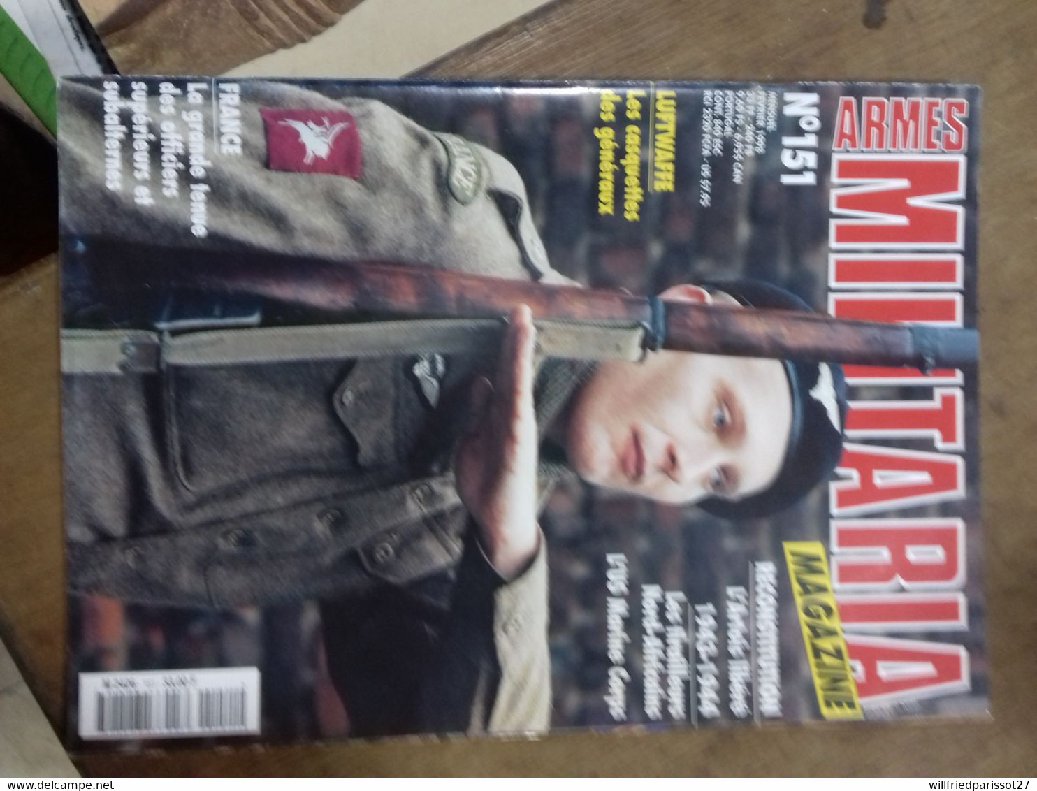 4/  ARMES MILITARIA N° 151 MAGAZINE - Wapens