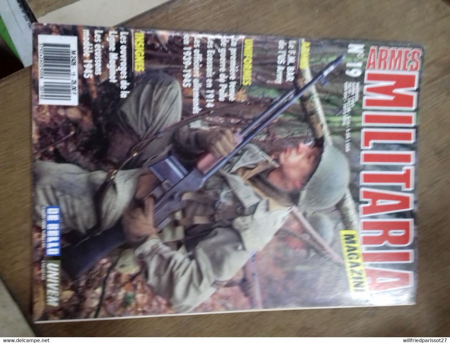 4/  ARMES MILITARIA N° 19  MAGAZINE - Waffen