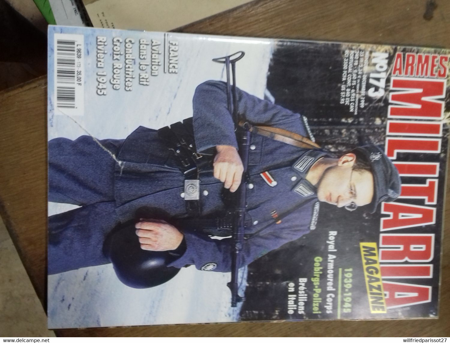 4/  ARMES MILITARIA N° 173  MAGAZINE - Weapons