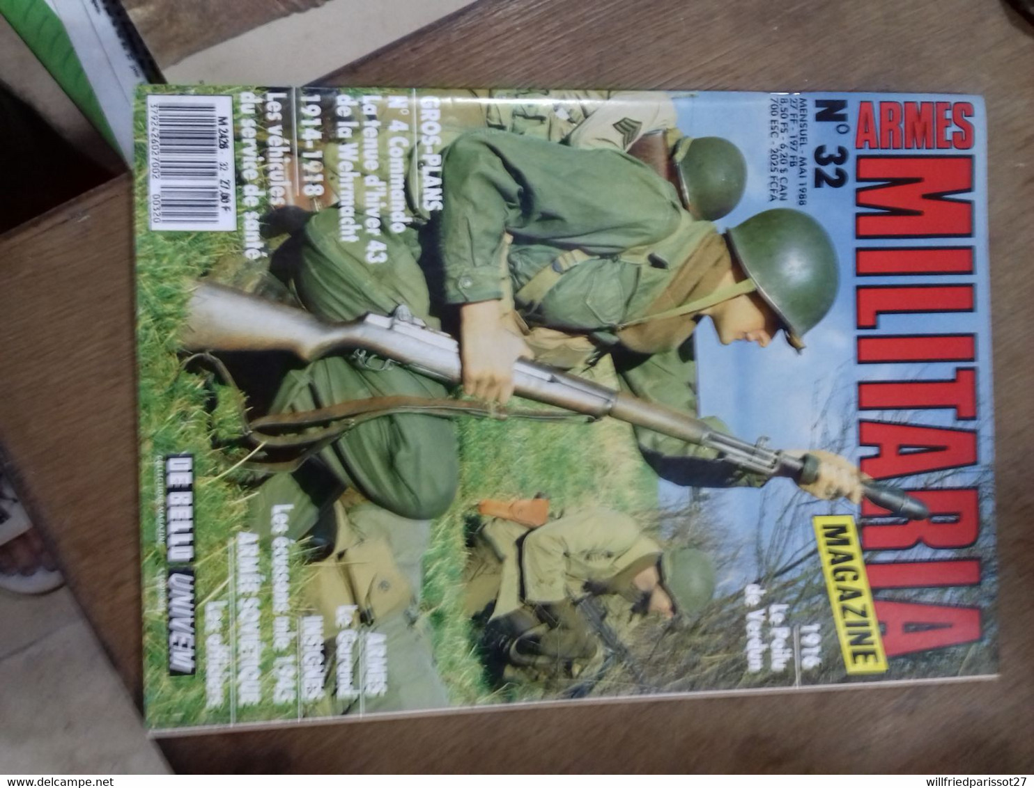 4/  ARMES MILITARIA N° 32 MAGAZINE - Weapons