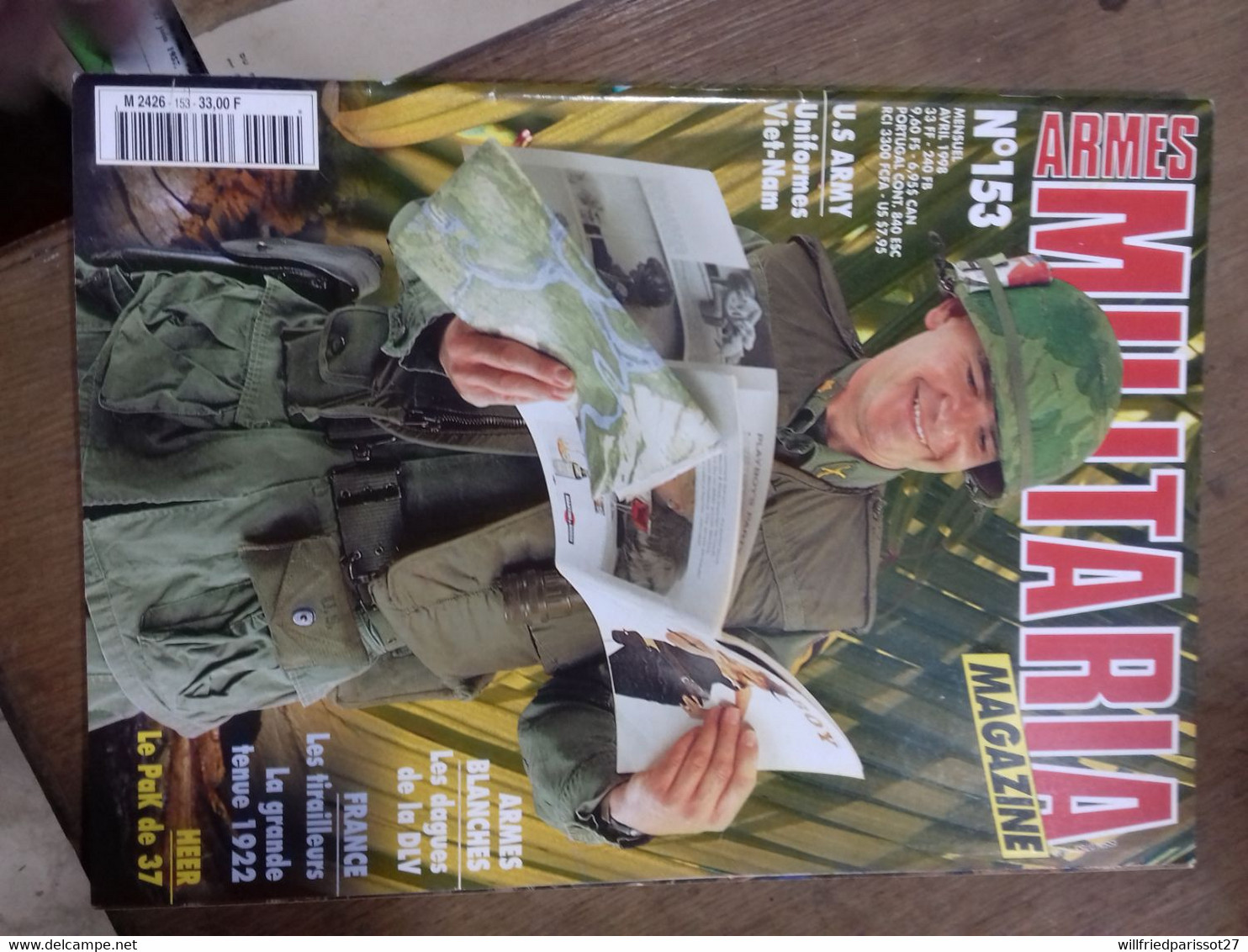 4/  ARMES MILITARIA N° 153 MAGAZINE - Waffen