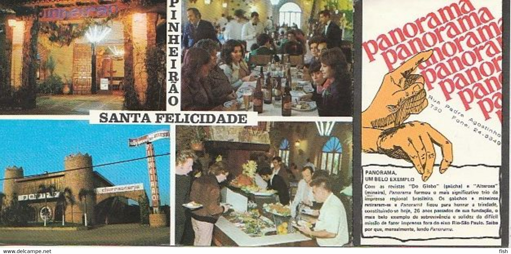 Brazil ** & Postal, Curitiba, Santa Felicidade Restaurante Pinheirao Colonia (7765) - Curitiba