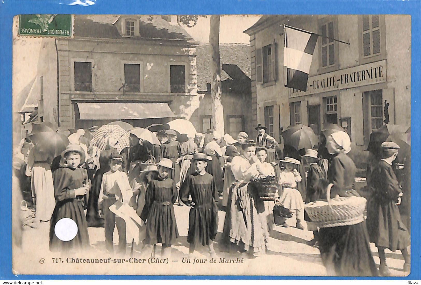 18 - Cher -   Chateauneuf Sur Cher - Un Jour De Marche    (N6753) - Chateauneuf Sur Cher