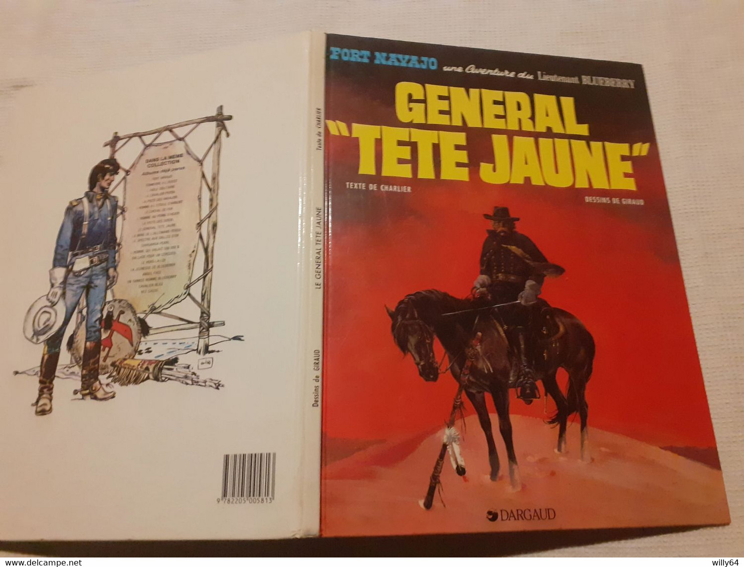 BLUEBERRY   " Général Tète Jaune "   1987   Edition: DARGAUD   TBE - Blueberry