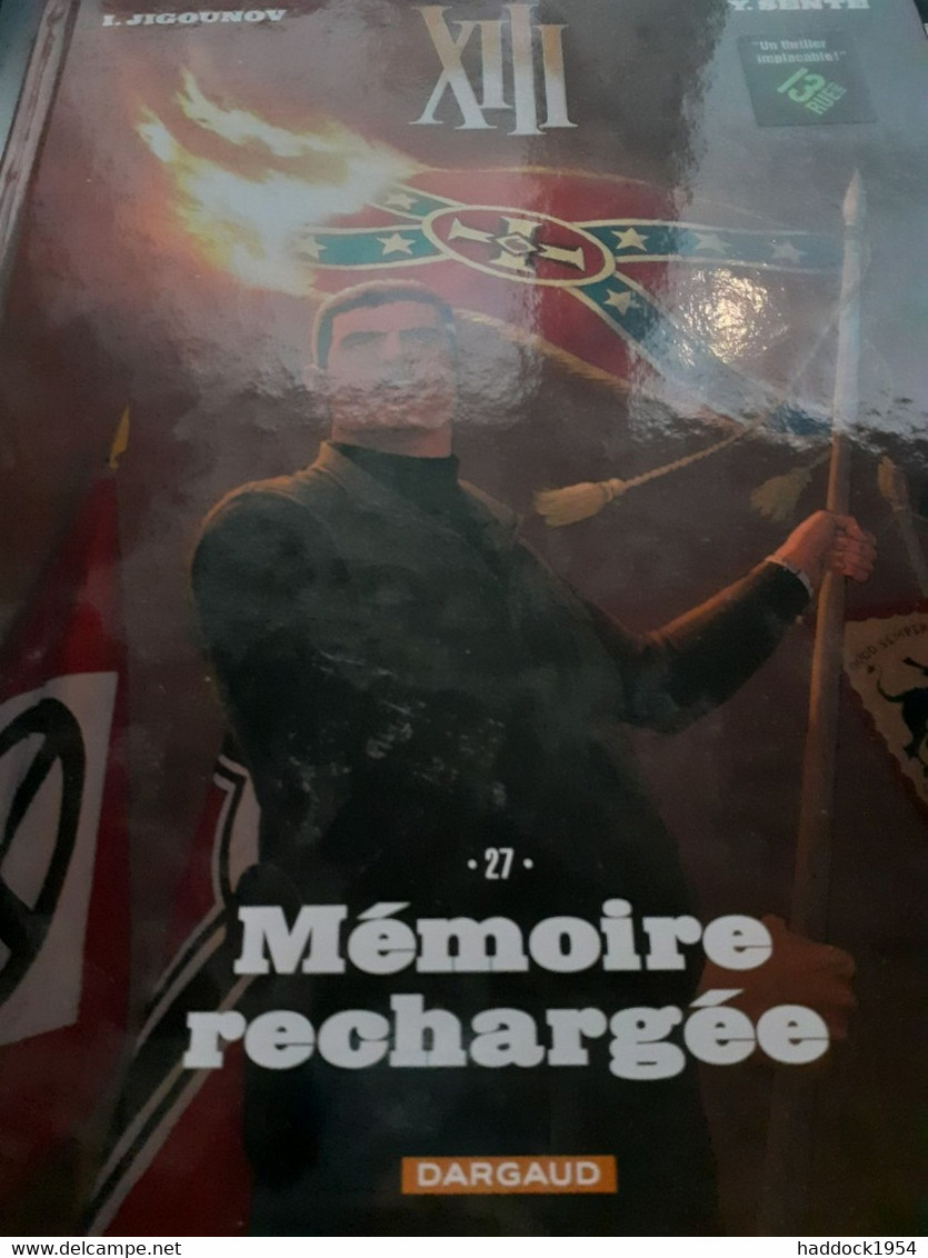 Mémoire Rechargée  XIII Tome 27  JIGOUNOV SENTE Dargaud 2020 - XIII