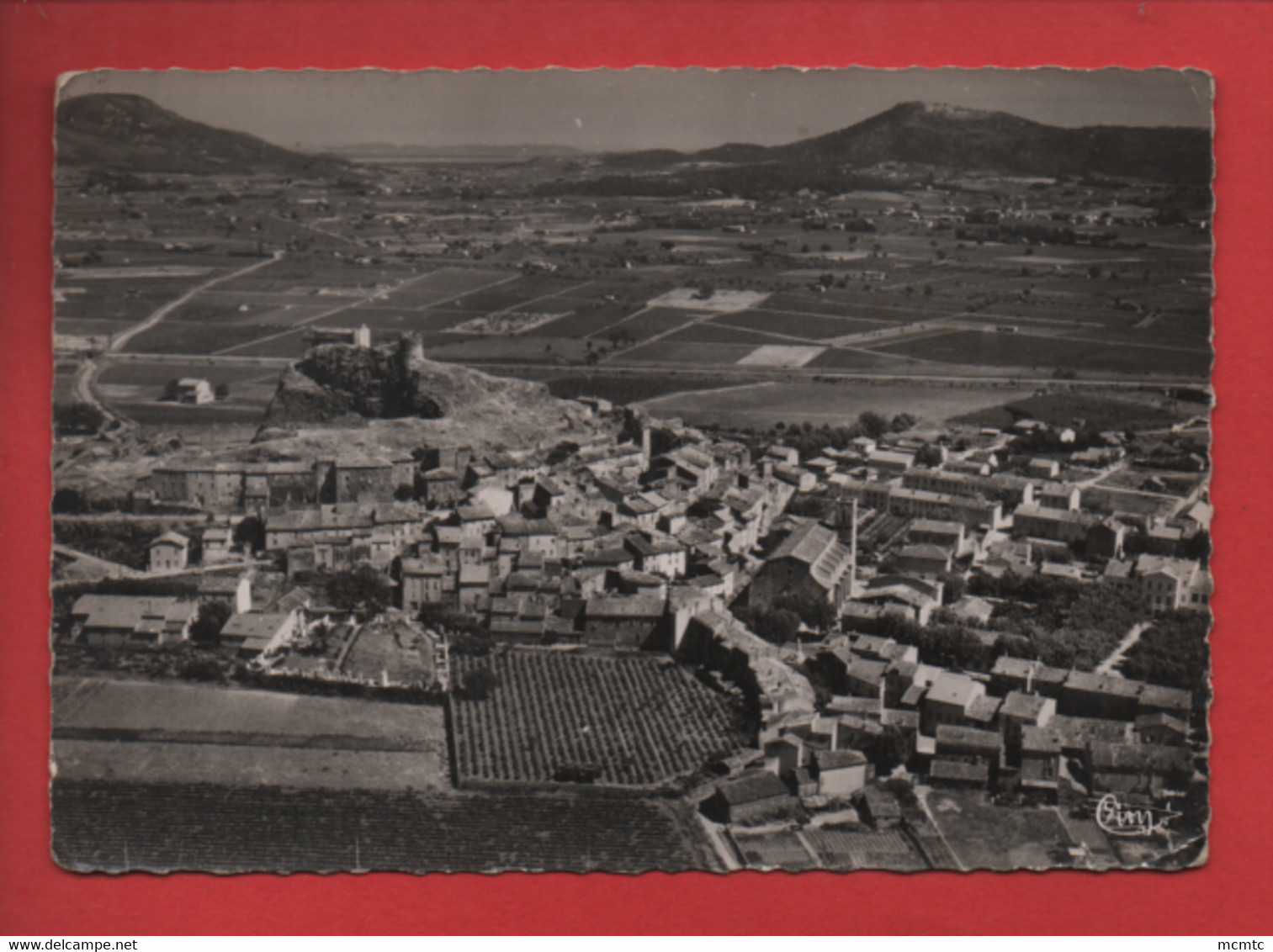 CPSM Grand Format  Abîmée - La Garde -(Var) - Vue Générale Aérienne - La Garde