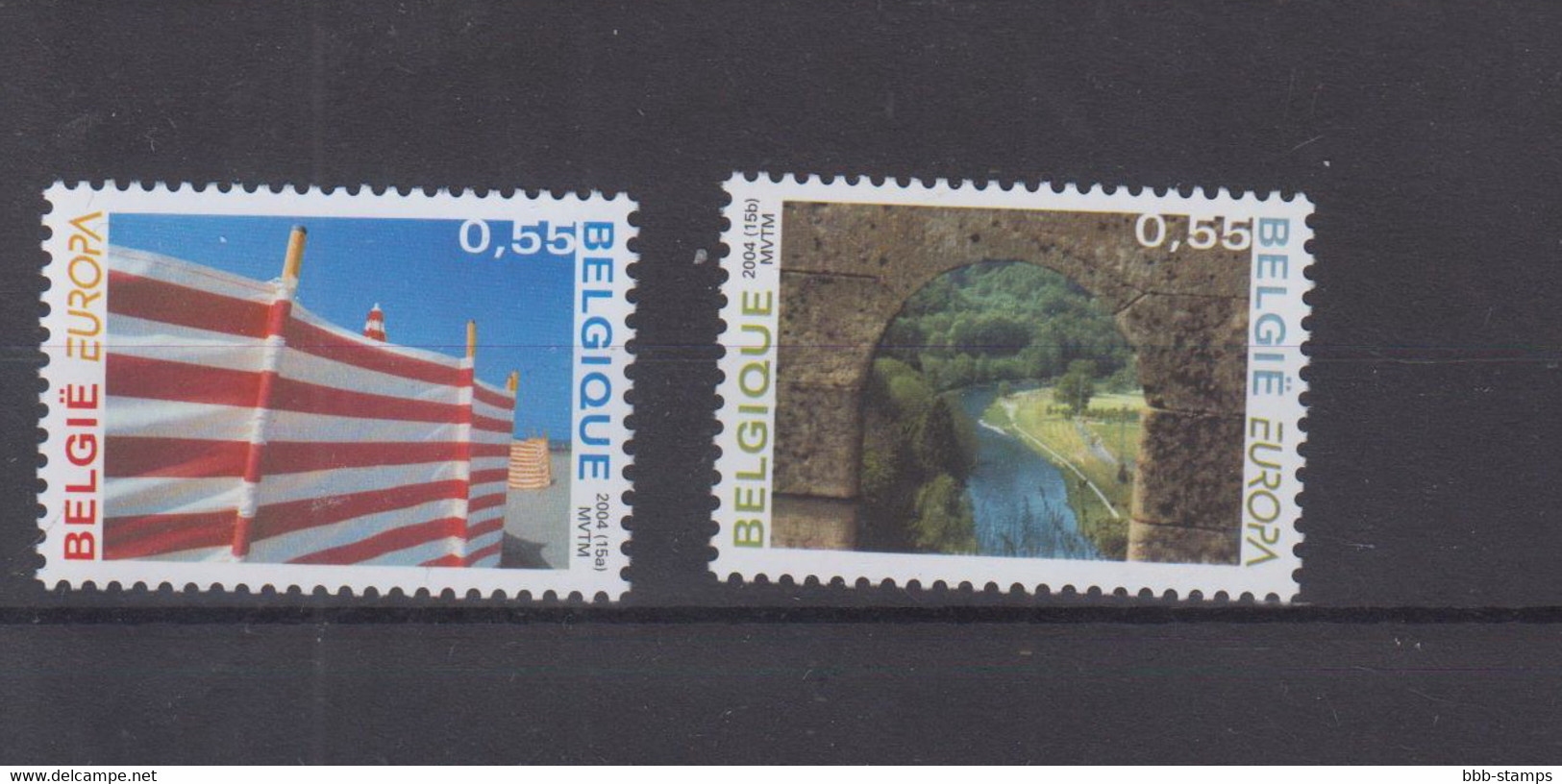 Belgien Michel Cat.No. Mnh/** 3340/3341 - Unused Stamps