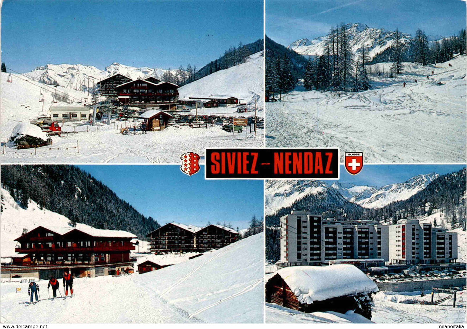 Siviez-Nendaz - 4 Bilder (8535) * 23. 2. 1993 - Nendaz