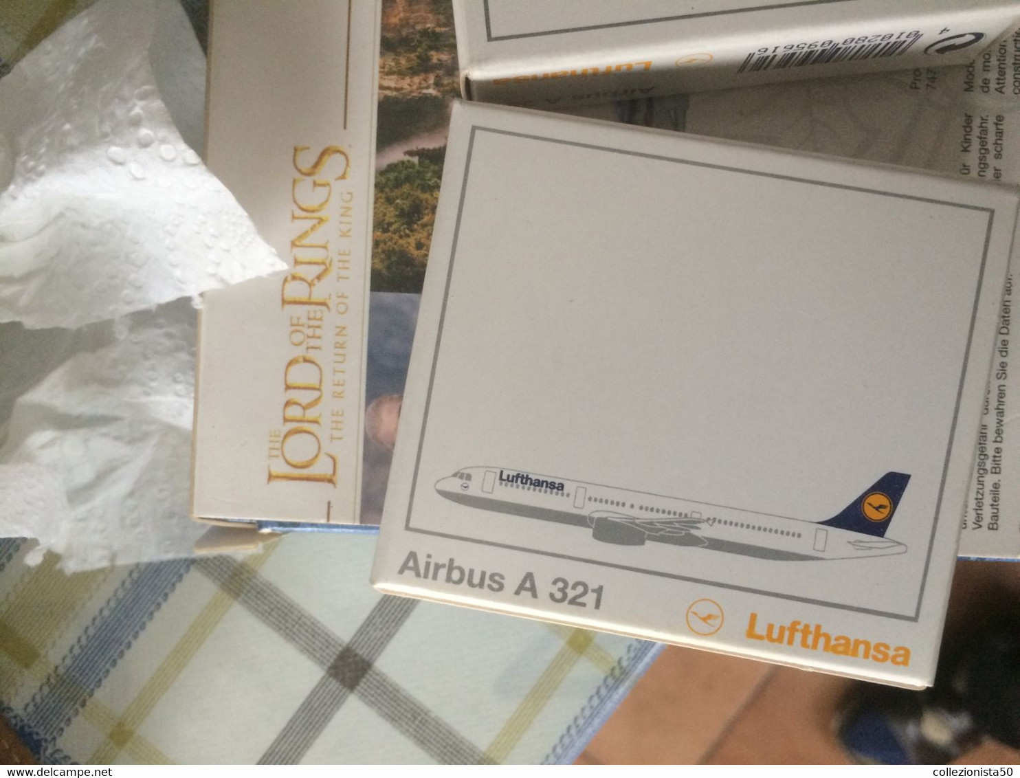 SCABAK 1:600 AIRBUS 321 LUFTHANSA 1 VALORE ! - Airplanes & Helicopters