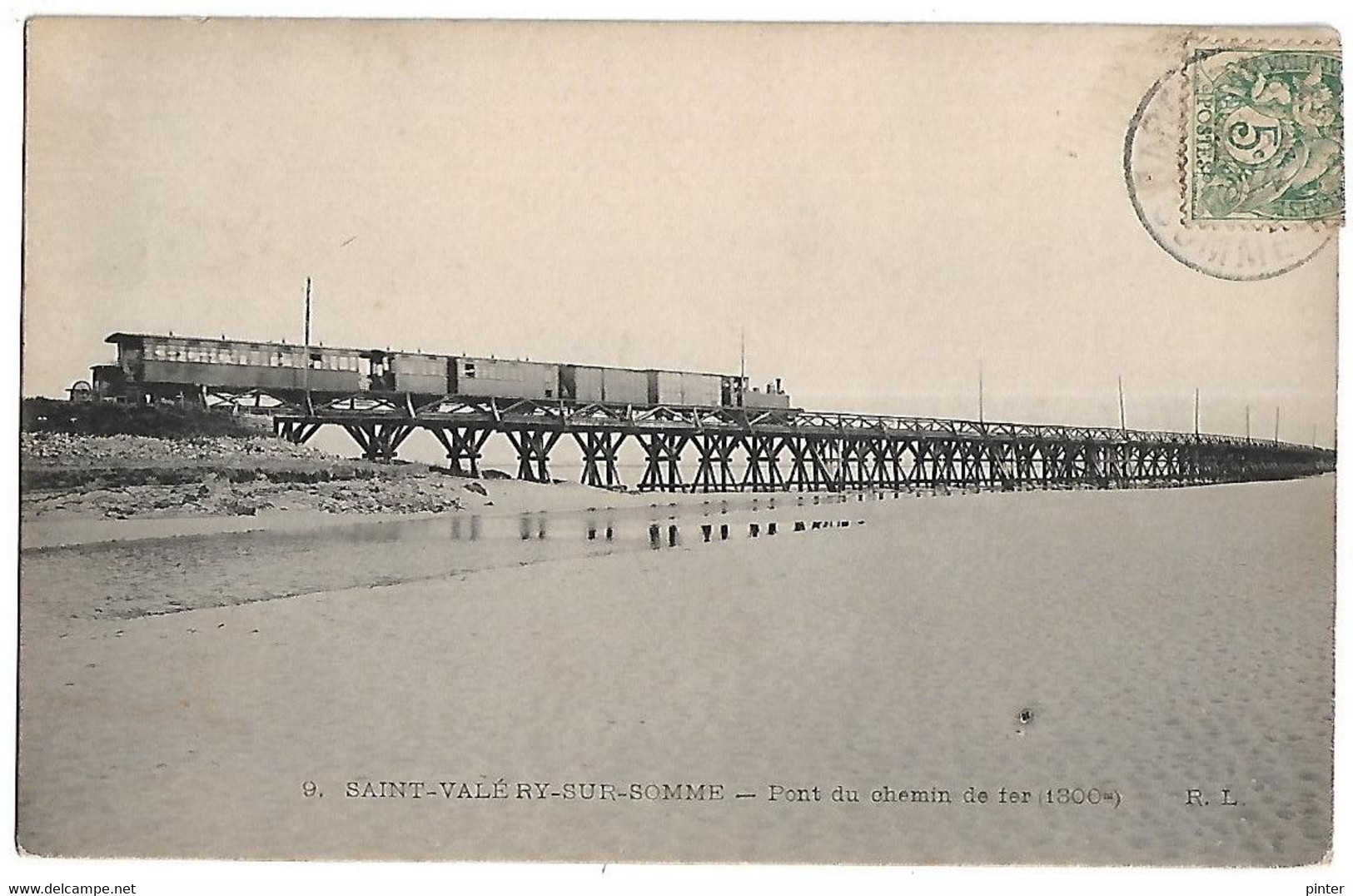 SAINT VALERY SUR SOMME - Pont Du Chemin De Fer - Train - Saint Valery Sur Somme