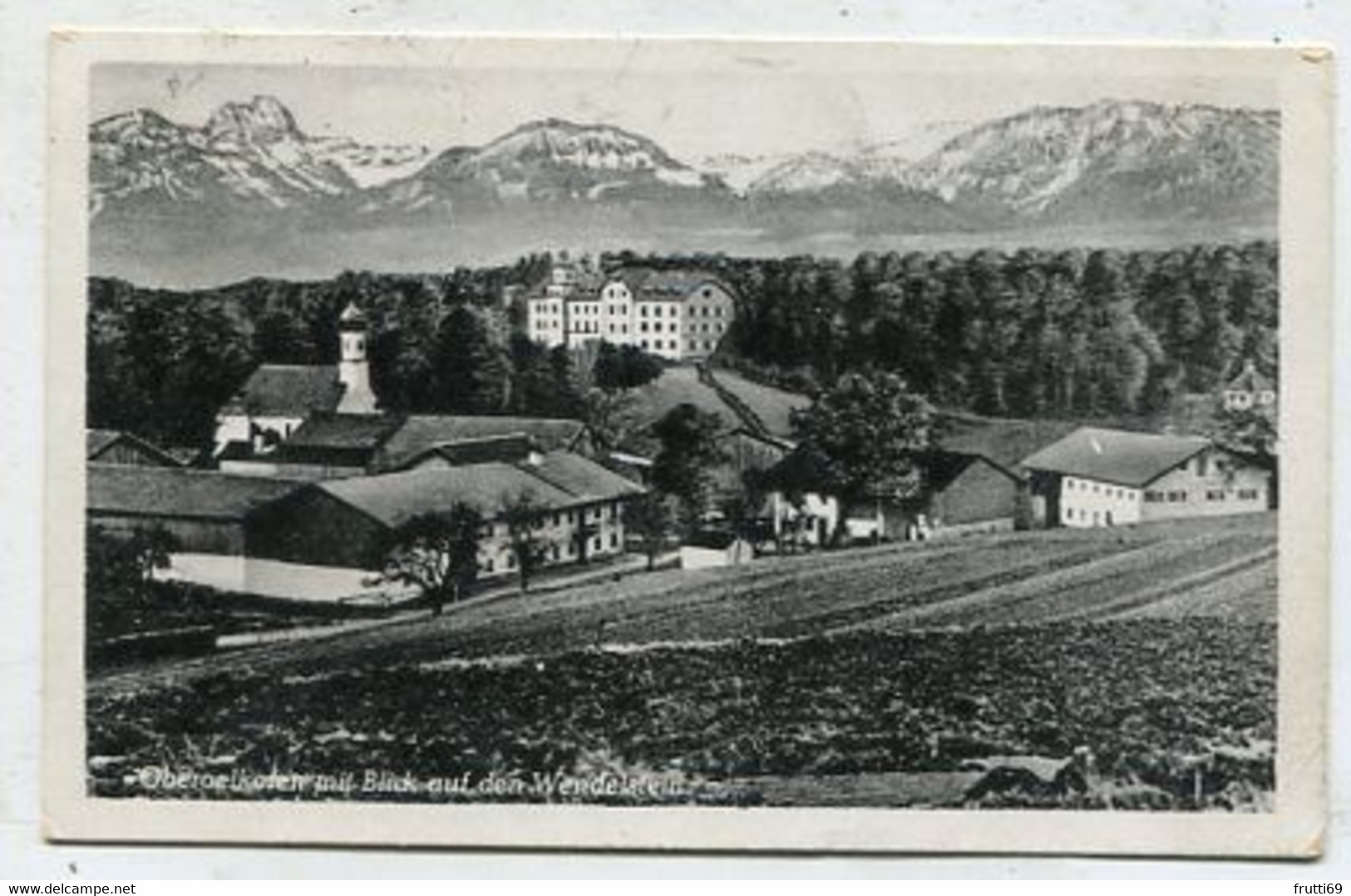 AK 013561 GERMANY - Oberoelkofen Mit Blick Auf Den Wendelstein - Grafing