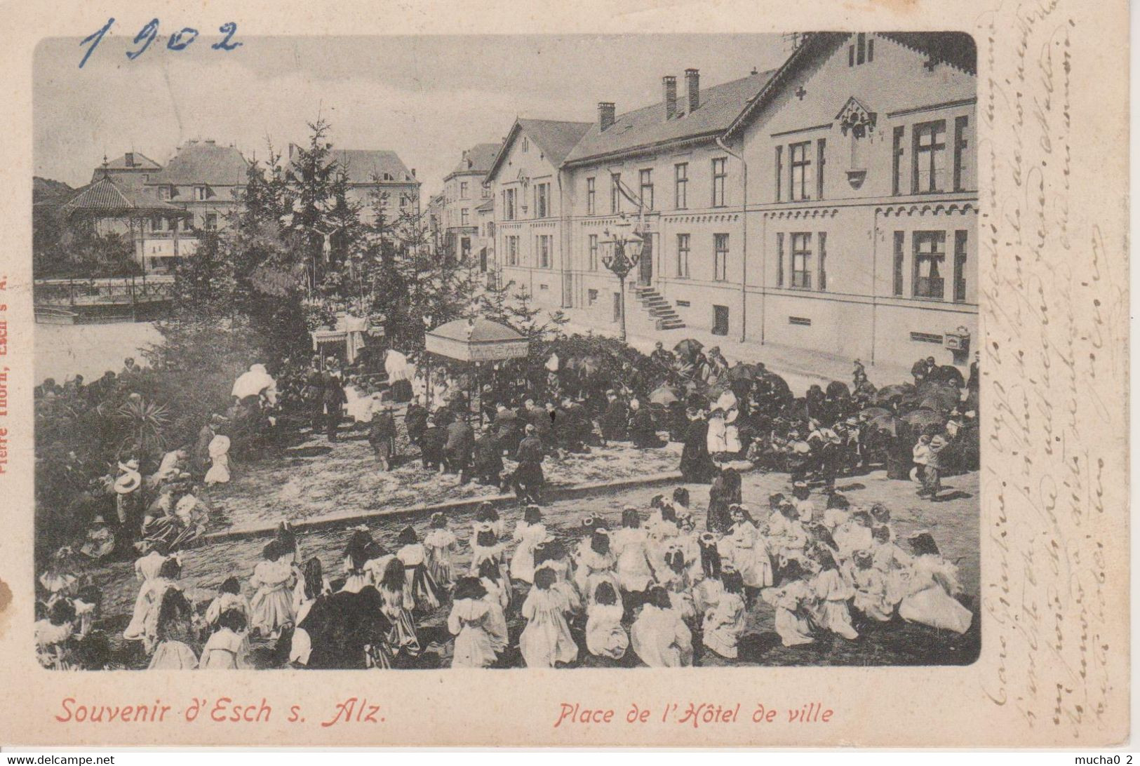 ESCH SUR ALZETTE - PLACE DE L'HOTEL DE VILLE - Esch-sur-Alzette