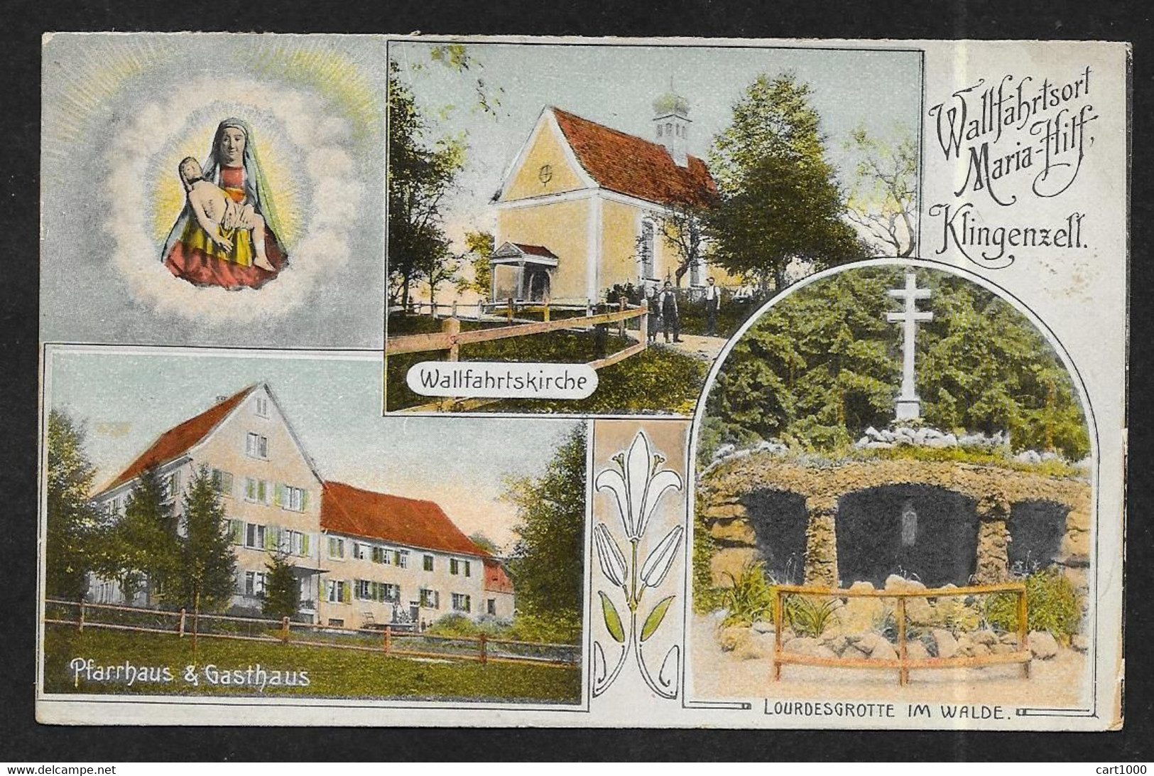 KLINGENZELL WALLFAHRTSORT MARIA-HILF MAMMERN 1918 N°D017 - Mammern