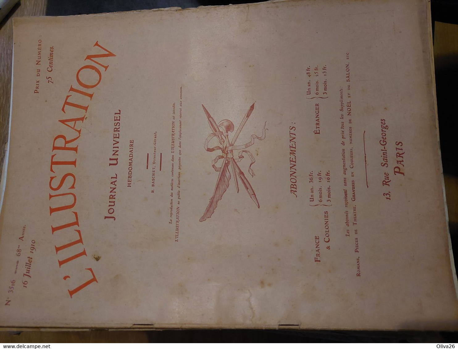 Lot De Journaux L Illustration Année 1910 à 1925 - L'Illustration