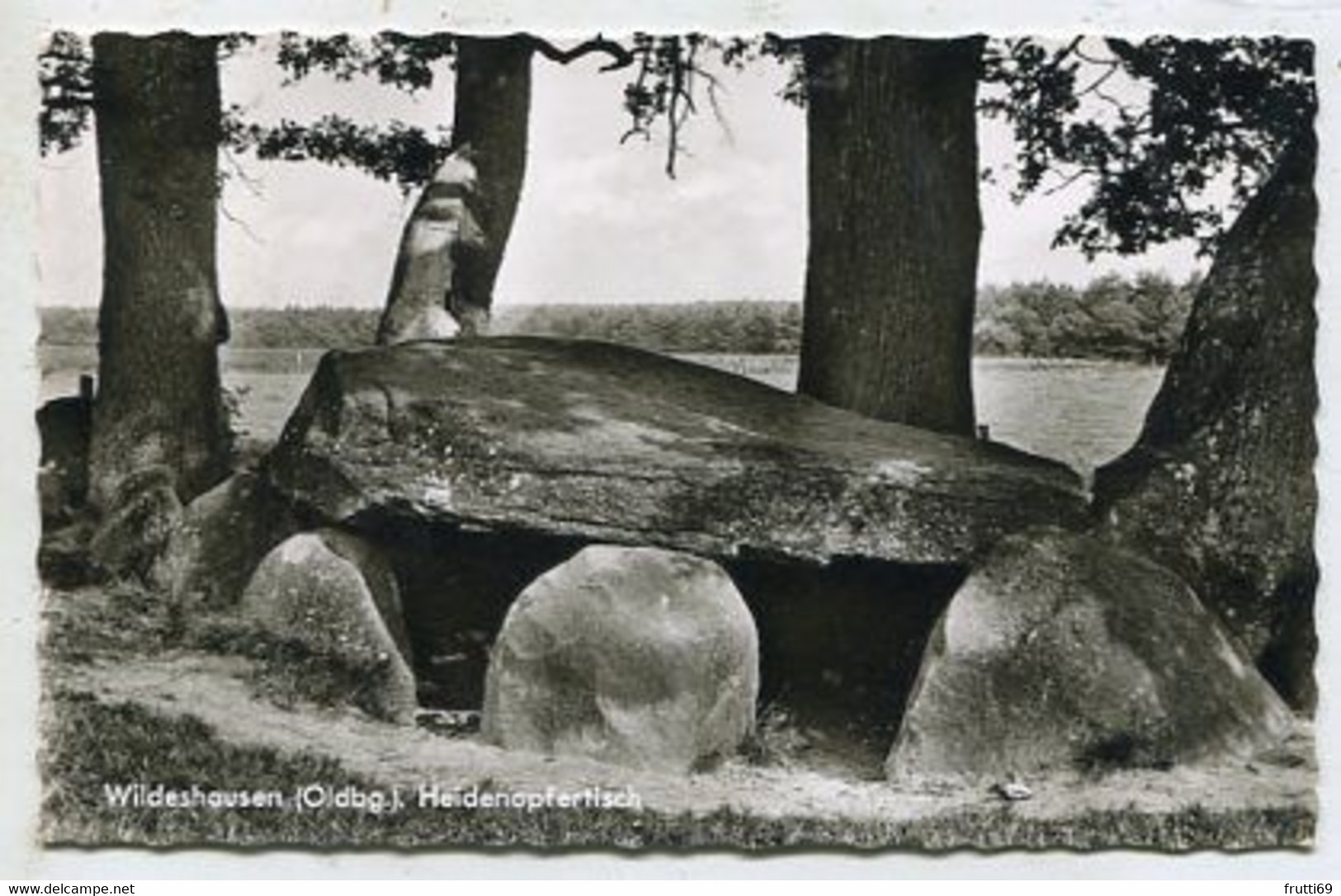 AK 013577 GERMANY - Wildeshausen (Oldbg.) - Heidenopfertisch - Wildeshausen