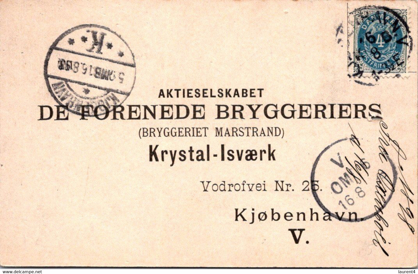 (3 C 17) Denmark - 1898 - Letter Card - Brieven En Documenten