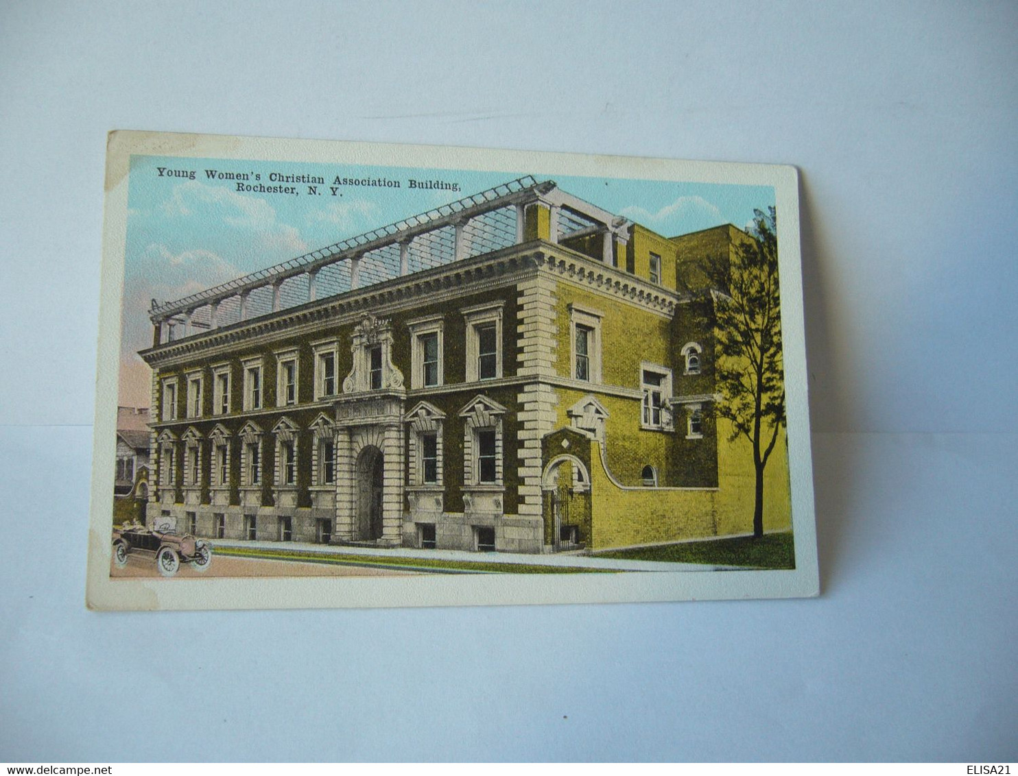 YOUNG WOMEN'S CHRISTIAN ASSOCIATION BUILDING ROCHESTER N.Y. NEW KORK  ETAT UNIS USA CPA POST CARD - Rochester