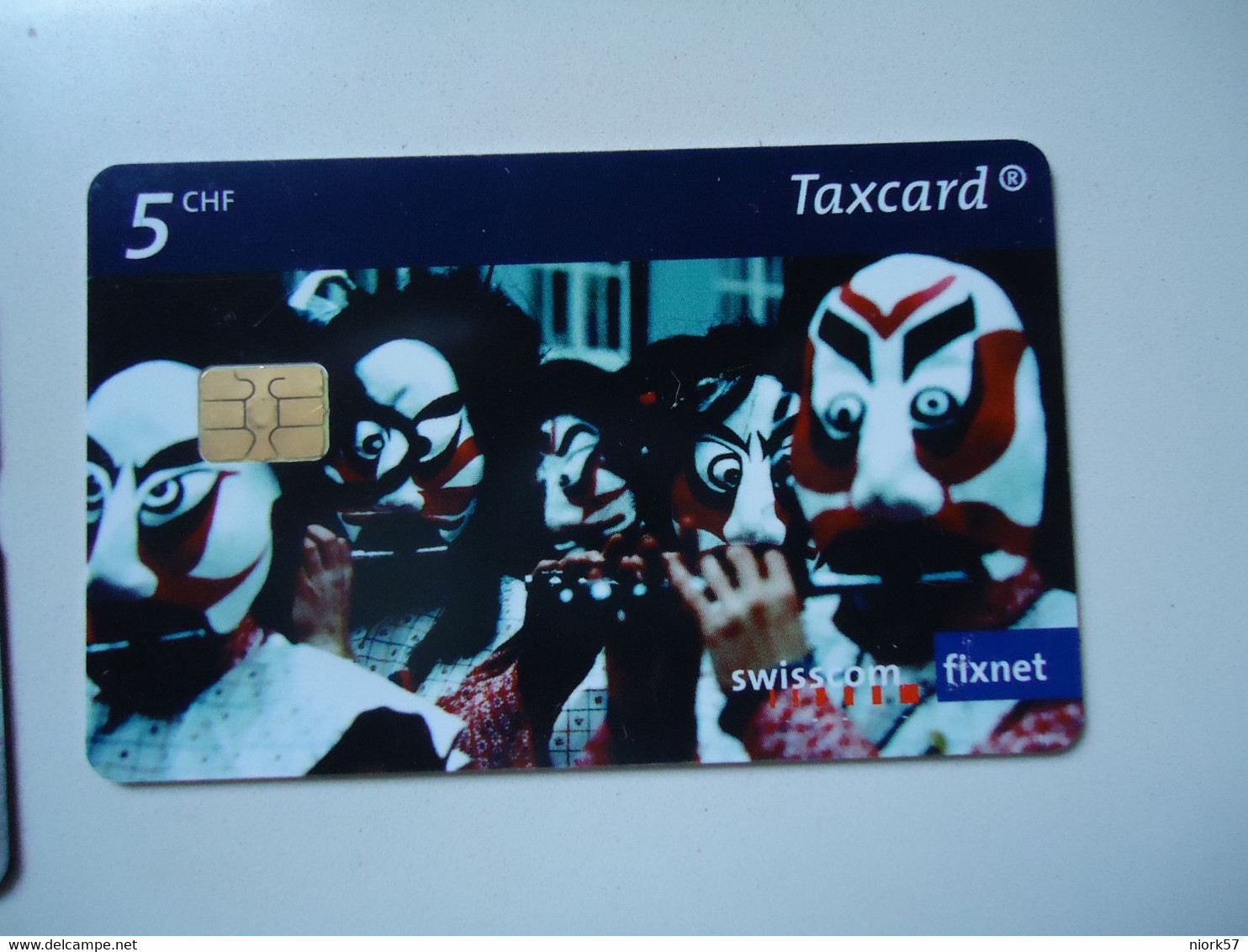 SWITZERLAND USED   PHONECARDS  CARNIVAL MASKS - Kultur