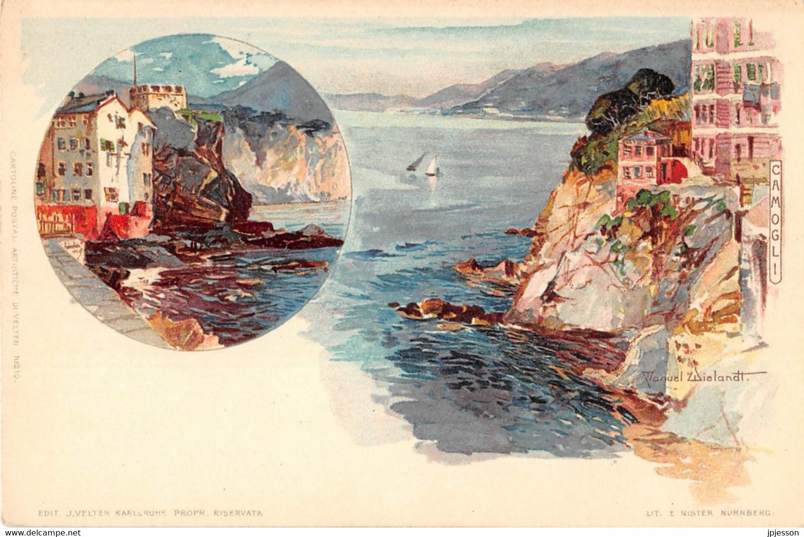 ILLUSTRATEUR - MANUEL WIELANDT - CAMOGLI - Wielandt, Manuel