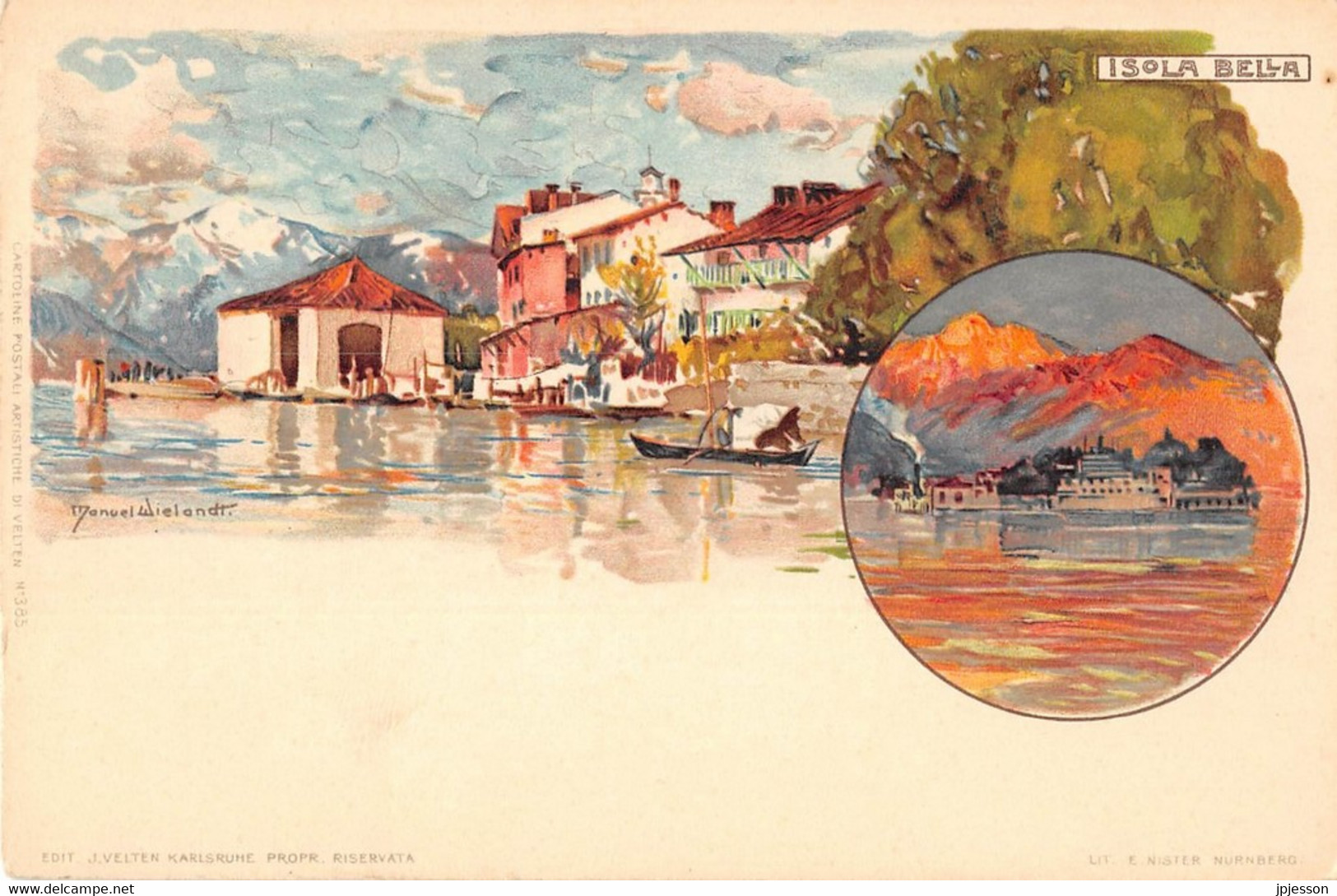 ILLUSTRATEUR - MANUEL WIELANDT - ISOLA BELLA - Wielandt, Manuel