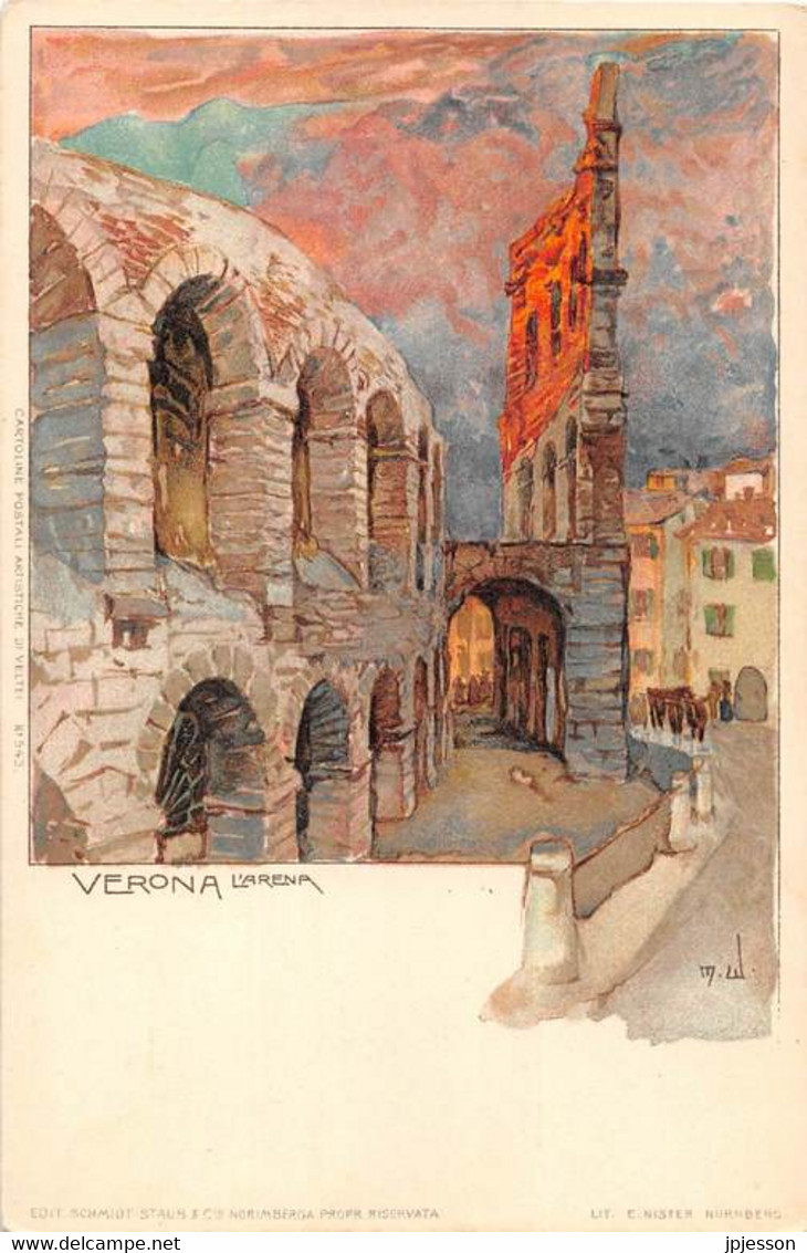 ILLUSTRATEUR - MANUEL WIELANDT - VERONA, L'ARENA - Wielandt, Manuel