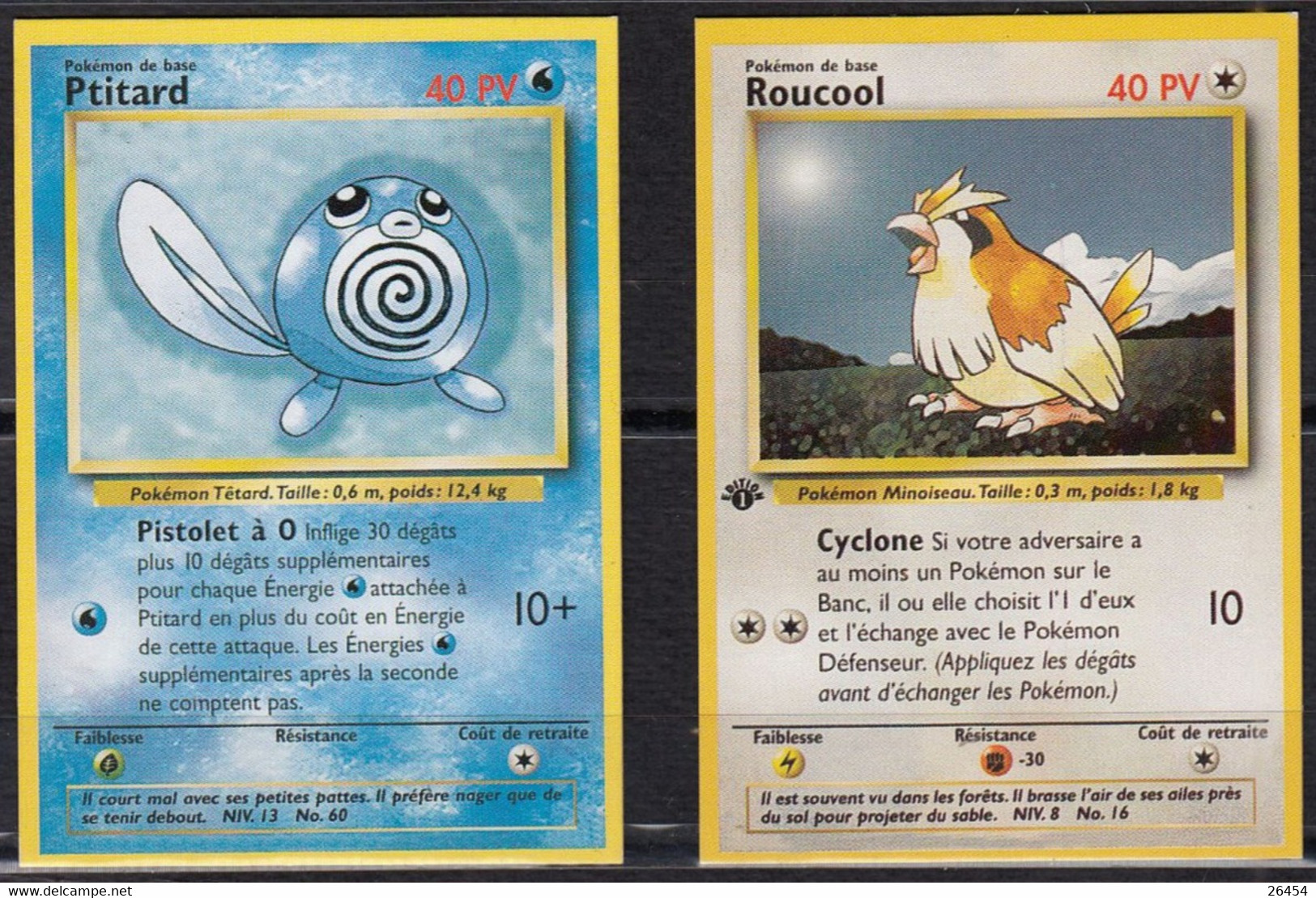 Lot de 42 cartes POKEMON  neuves   ATTENTION..... COINS CARRES  vraies ou fausses ?  tout le lot est Scanné