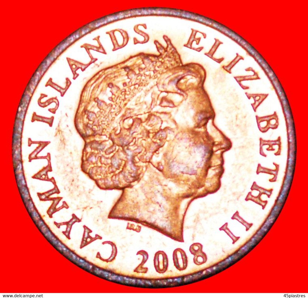 * GREAT BRITAIN (1999-2017): CAYMAN ISLANDS ★ 1 CENT 2008! BIRD MINT LUSTRE! LOW START ★ NO RESERVE! - Iles Caïmans