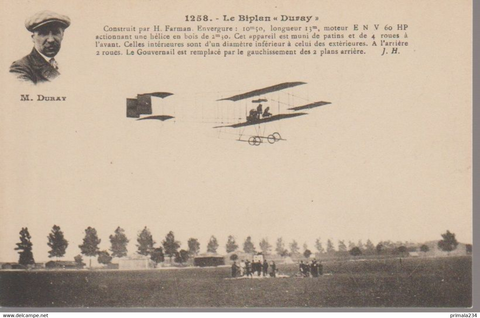 BIPLAN DURAY - ....-1914: Précurseurs