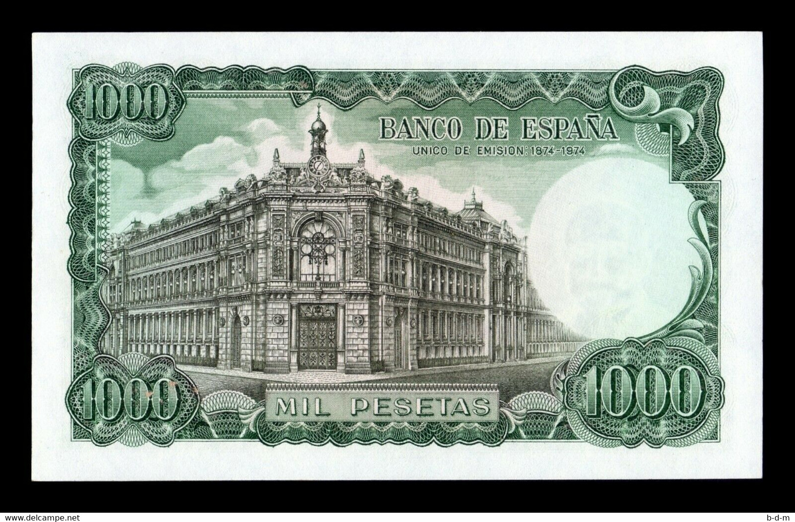 España 1000 Pesetas J. Echegaray 1971 Nº Bajo 266 Pick 154 Low Serial SC UNC - 1000 Peseten