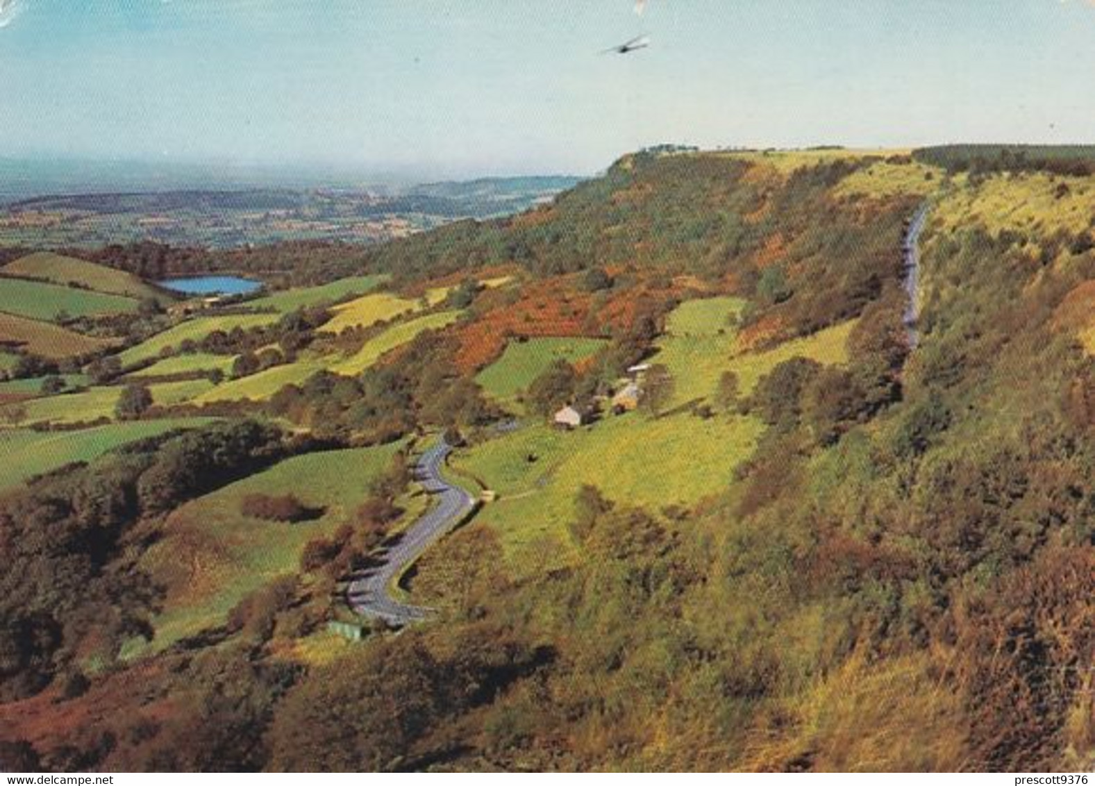 Glider Over Sutton Bank - Unused Postcard - Yorkshire - J Arthur Dixon - - Whitby